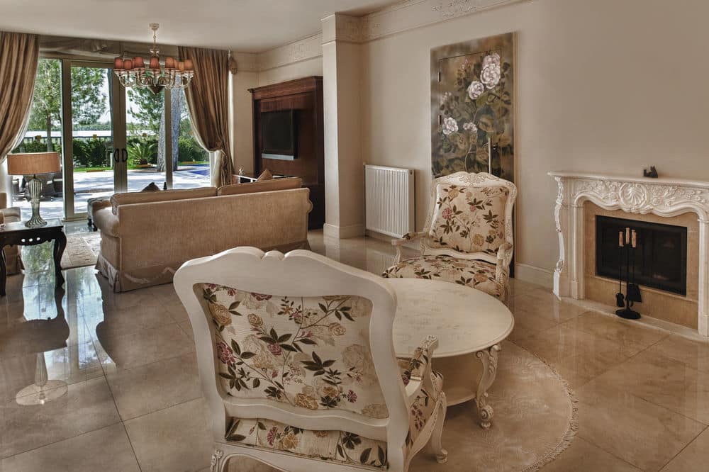 Зона гостиной