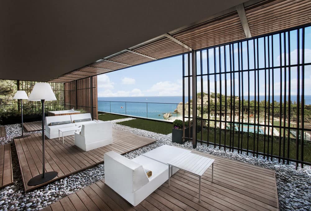 Семейный номер, вид на море - Терраса/ внутренний дворик