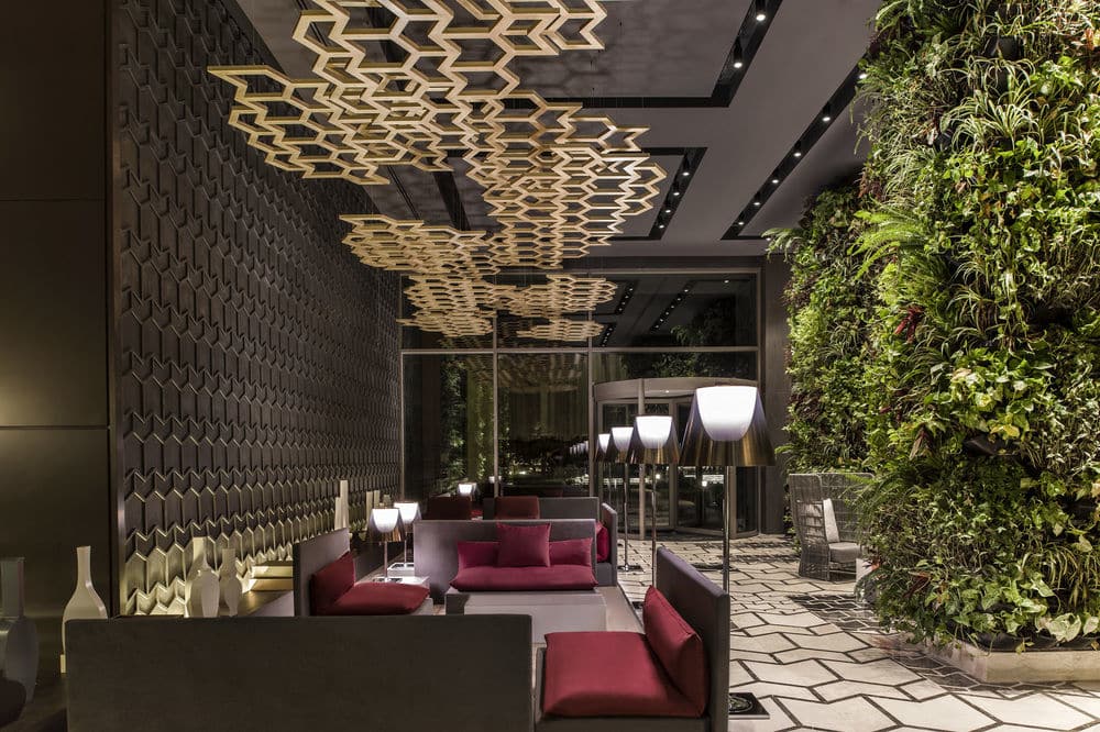 Гостиная в вестибюле