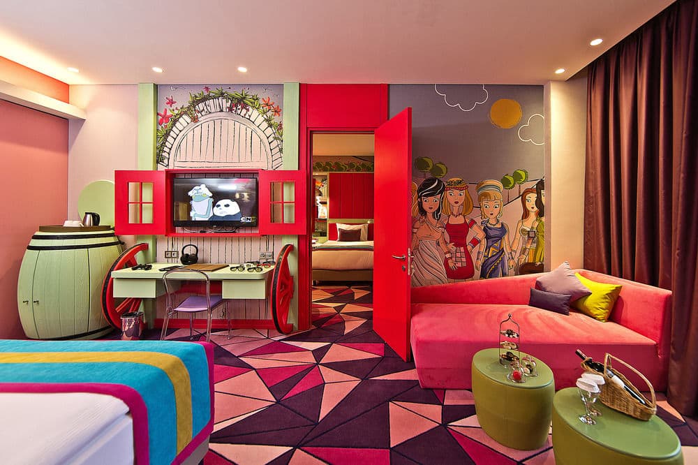 Номер «Делюкс», смежные номера - Тематический номер для детей