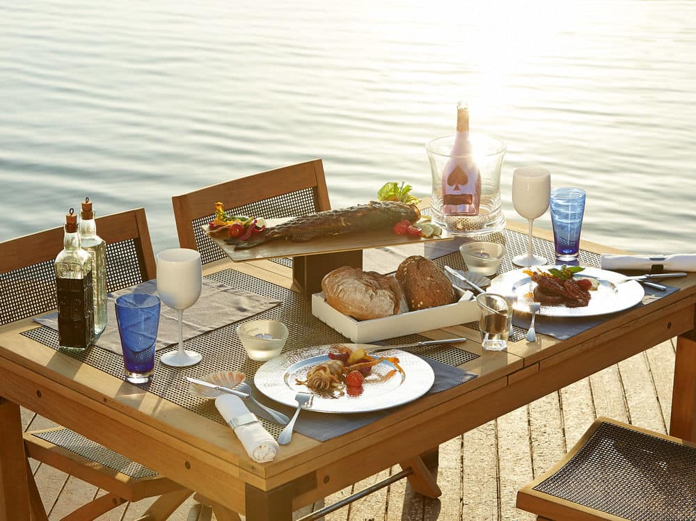 Обед на террасе