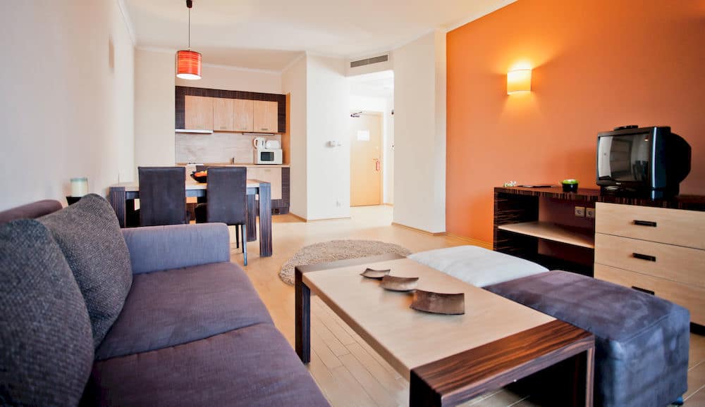 Апартаменты, вид на парк (Beach Access-50 % off;Free- Safe;WiFi) - Зона гостиной