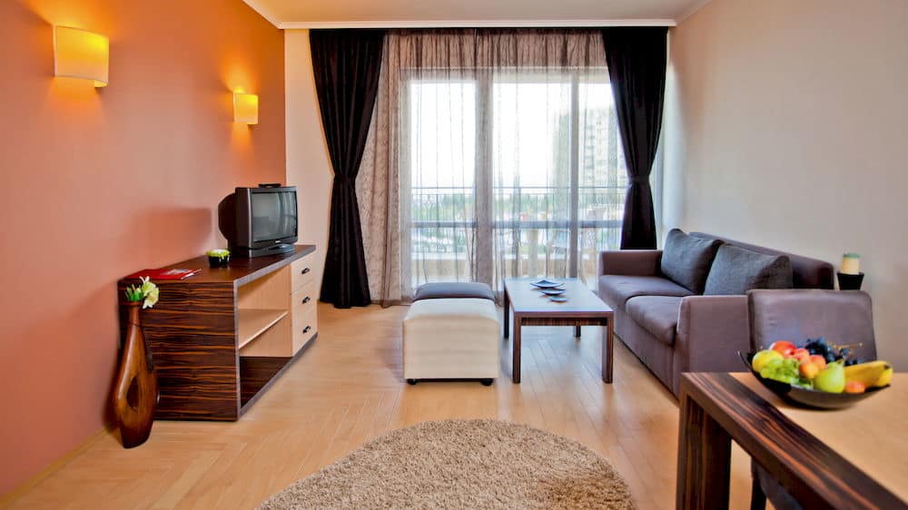 Апартаменты, вид на парк (Beach Access-50 % off;Free- Safe;WiFi) - Зона гостиной